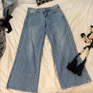 PacSun Light Blue Flare & Wide Leg Jeans